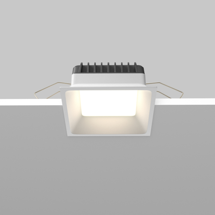 Corp de iluminat încastrat OKNO, Aluminiu și plastic Alb, 12W, MAYTONI DL056-12W3-4-6K-W [8]