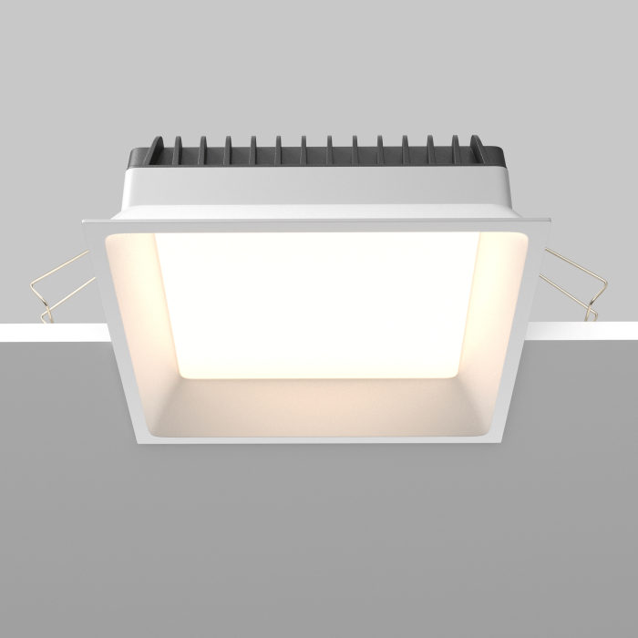 Corp de iluminat încastrat OKNO, Aluminiu și plastic Alb, 24W, MAYTONI DL056-24W3-4-6K-W [8]