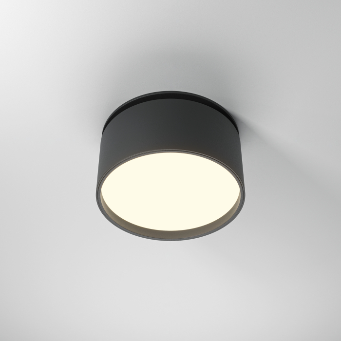 Corp de iluminat încastrat ONDA, Aluminiu Negru, 12W, MAYTONI DL024-12W-DTW-B [7]
