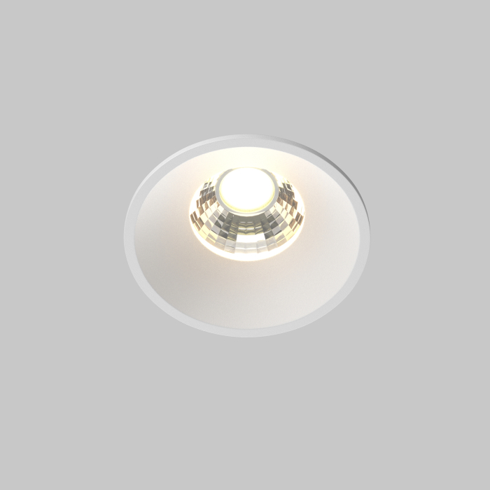 Corp de iluminat încastrat Rotund, Aluminiu Alb, 7W, MAYTONI DL058-7W3K-W [5]