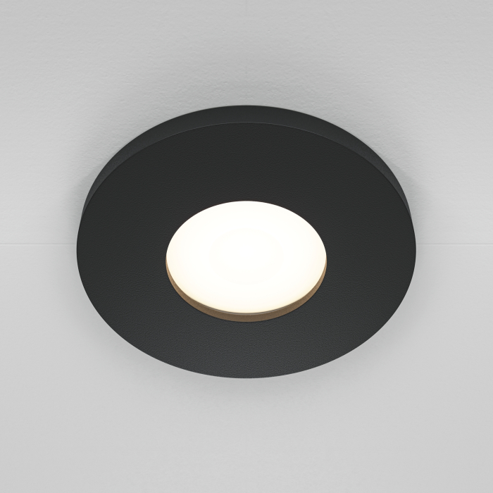 Corp de iluminat încastrat Stark, Aluminiu Negru, 10W, MAYTONI DL083-01-GU10-RD-B [4]