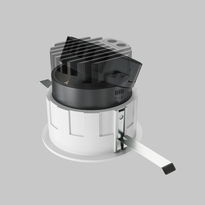 Corp de iluminat încastrat Wise, Aluminiu și plastic Alb, 10W, MAYTONI DL057-10W3K-W [9]