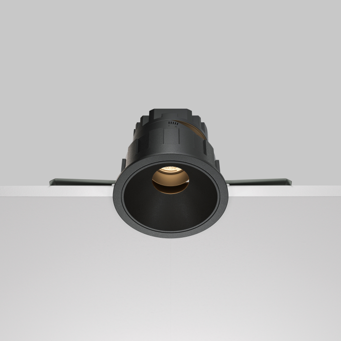 Corp de iluminat încastrat Wise, Aluminiu și plastic Negru, 10W, MAYTONI DL057-10W3K-B [12]