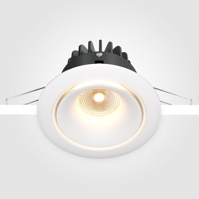 Corp de iluminat încastrat Yin, Aluminiu Alb, 12W, MAYTONI DL031-L12W3K-D-W [8]