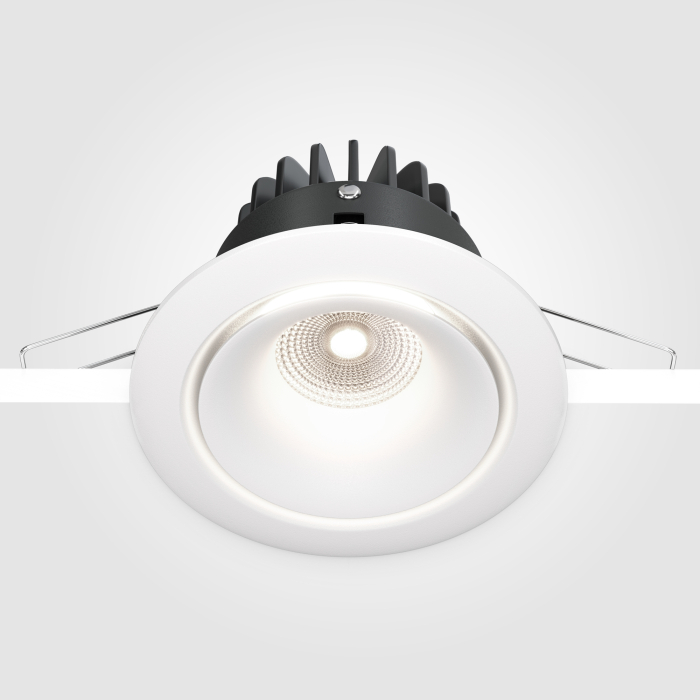 Corp de iluminat încastrat Yin, Aluminiu Alb, 12W, MAYTONI DL031-L12W4K-W [8]