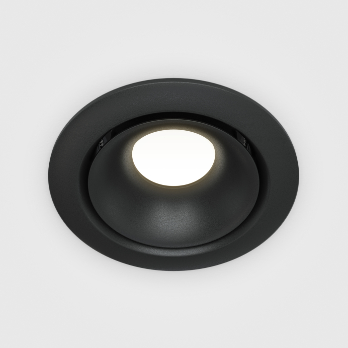 Corp de iluminat încastrat Yin, Aluminiu Negru, 10W, MAYTONI DL030-2-01B [5]