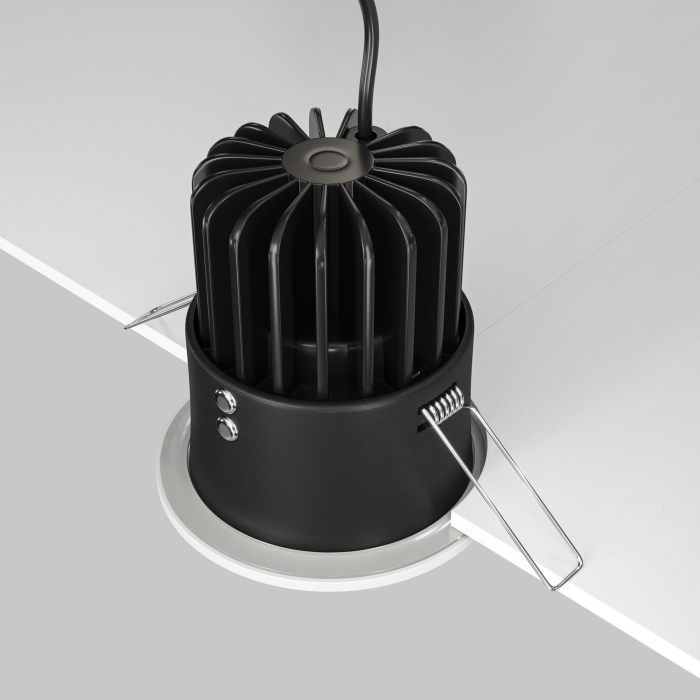Corp de iluminat încastrat Zoom, Aluminiu Alb, 12W, MAYTONI DL034-L12W4K-W [6]