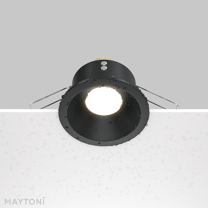 Corp de iluminat încastrat Zoom, Aluminiu Negru, 10W, MAYTONI DL032-2-01B [8]