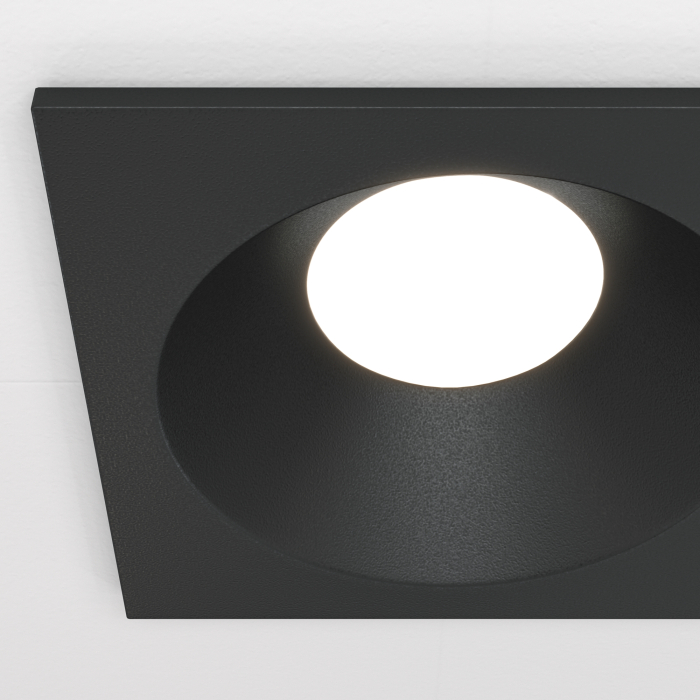 Corp de iluminat încastrat Zoom, Aluminiu Negru, 10W, MAYTONI DL033-2-01B [6]