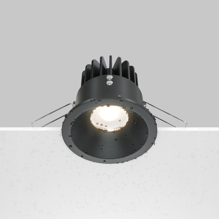 Corp de iluminat încastrat Zoom, Aluminiu Negru, 12W, MAYTONI DL034-L12W3K-D-B [8]