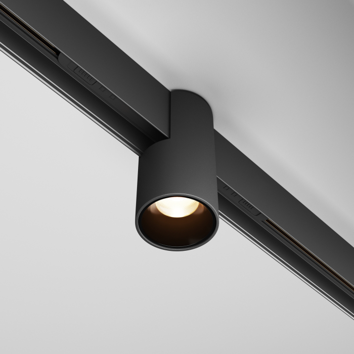 Corp de iluminat pe șină Alfa, Aluminiu Negru, 7W, MAYTONI TR122-2-7W3K-B [6]