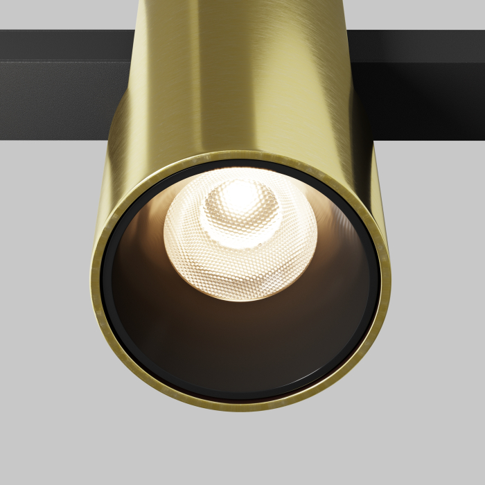 Corp de iluminat pe șină Alfa, Aluminiu Negru, 7W, MAYTONI TR122-2-7W3K-BS [9]