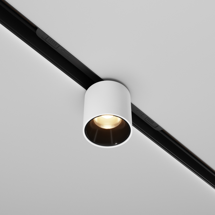 Corp de iluminat pe șină Alfa S, Aluminiu Negru, 6W, MAYTONI TR132-2-7W3K-W [7]