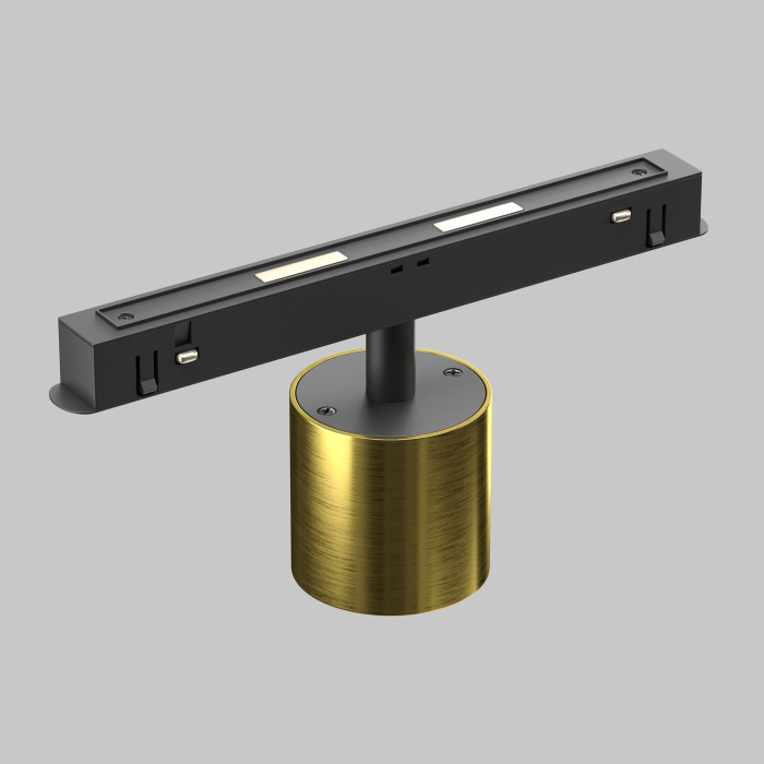 Corp de iluminat pe șină Alfa S, Aluminiu Negru, 7W, MAYTONI TR132-4-7W-DS-BS [7]