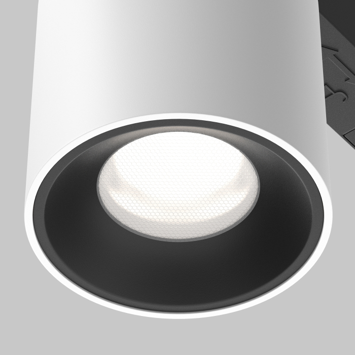 Corp de iluminat pe șină Alfa S, Aluminiu Negru, 7W, MAYTONI TR132-4-7W-DS-W [8]