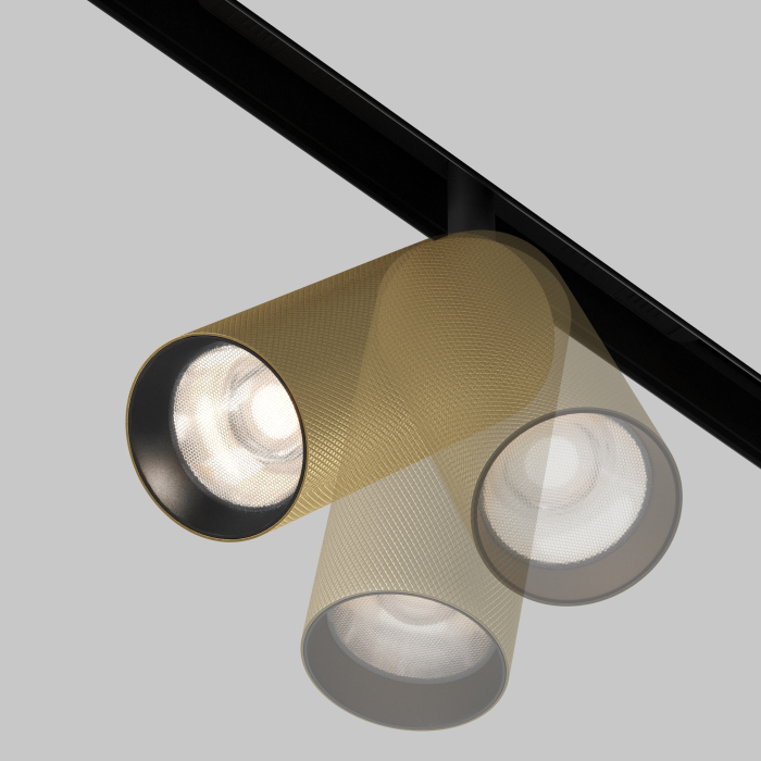 Corp de iluminat pe șină Artizan, Aluminiu Negru, 12W, MAYTONI TR097-2-12W4K-M-BMG [10]