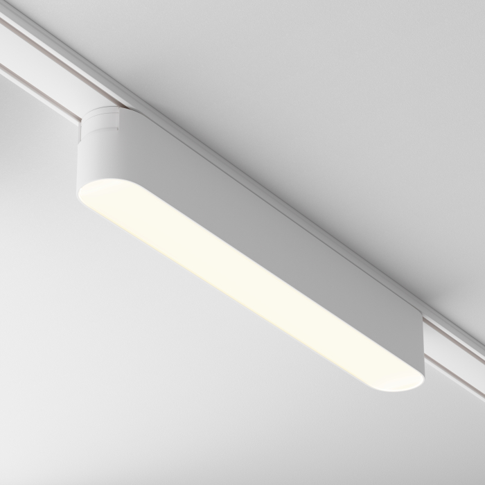 Corp de iluminat pe șină BASIS, Aluminiu Alb, 12W, MAYTONI TR080-1-12W3K-W [3]