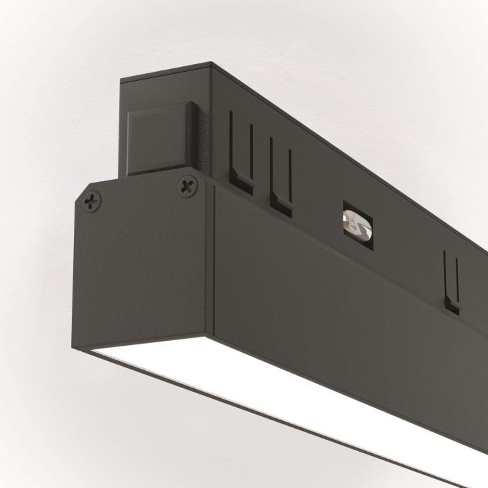 Corp de iluminat pe șină BASIS, Aluminiu Negru, 12W, MAYTONI TR030-4-12W3K-WW-DS-B [6]