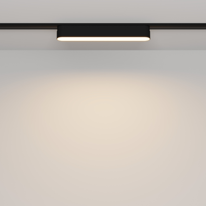 Corp de iluminat pe șină BASIS, Aluminiu Negru, 12W, MAYTONI TR080-1-12W3K-B [6]