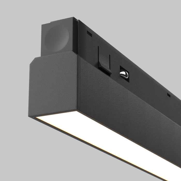 Corp de iluminat pe șină BASIS, Aluminiu Negru, 30W, MAYTONI TR030-4-30WTW-DD-B [8]
