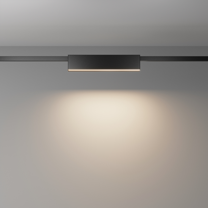 Corp de iluminat pe șină BASIS Negru Aluminiu 12W MAYTONI TR151-1-12W3K-B-DE [8]