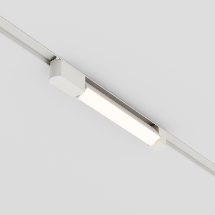 Corp de iluminat pe șină Bază Rotativă, Aluminiu și plastic Alb, 12W, MAYTONI TR104-1-12W3K-W-DE [5]