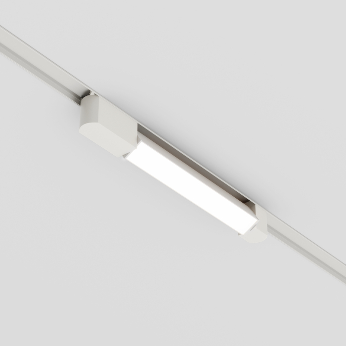 Corp de iluminat pe șină Bază Rotativă, Aluminiu și plastic Alb, 12W, MAYTONI TR104-1-12W4K-W-DE [5]