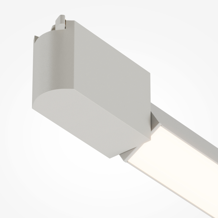 Corp de iluminat pe șină Bază Rotativă, Aluminiu și plastic Alb, 24W, MAYTONI TR104-1-24W3K-W-DE [8]