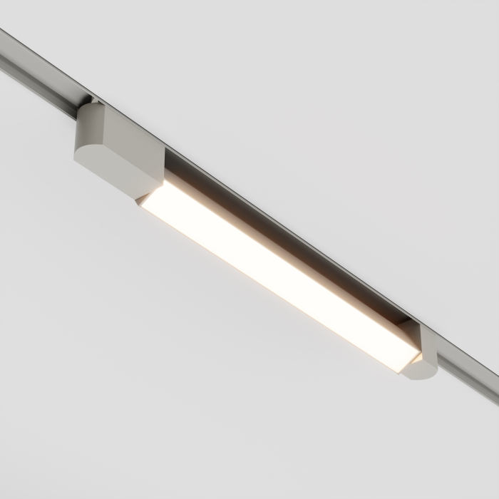Corp de iluminat pe șină Bază Rotativă, Aluminiu și plastic Alb, 24W, MAYTONI TR104-1-24W3K-W-DE [5]
