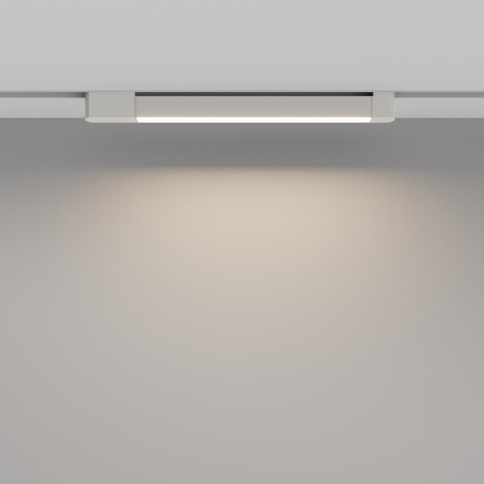 Corp de iluminat pe șină Bază Rotativă, Aluminiu și plastic Alb, 24W, MAYTONI TR104-1-24W4K-W-DE [6]