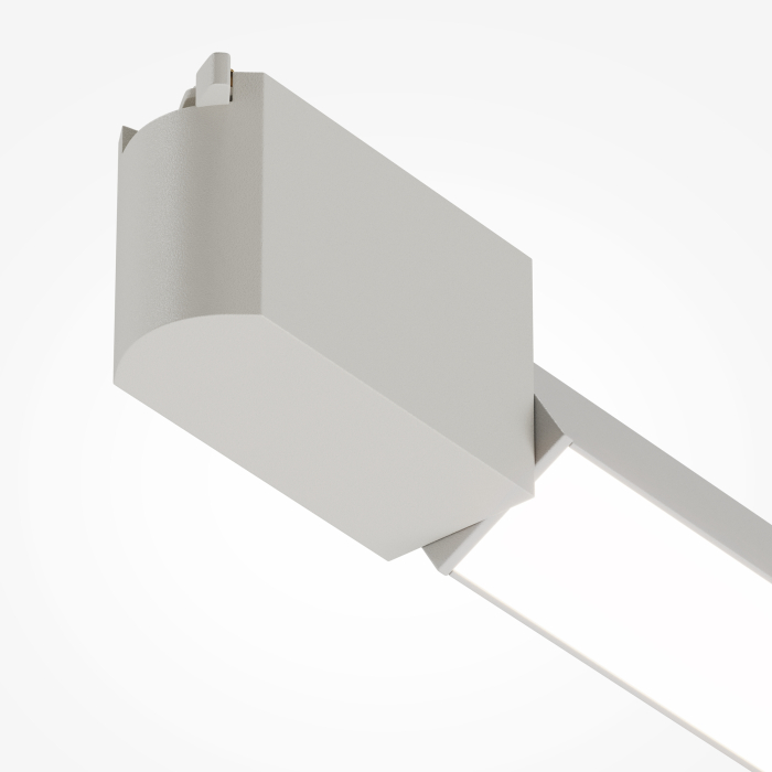 Corp de iluminat pe șină Bază Rotativă, Aluminiu și plastic Alb, 24W, MAYTONI TR104-1-24W4K-W-DE [8]