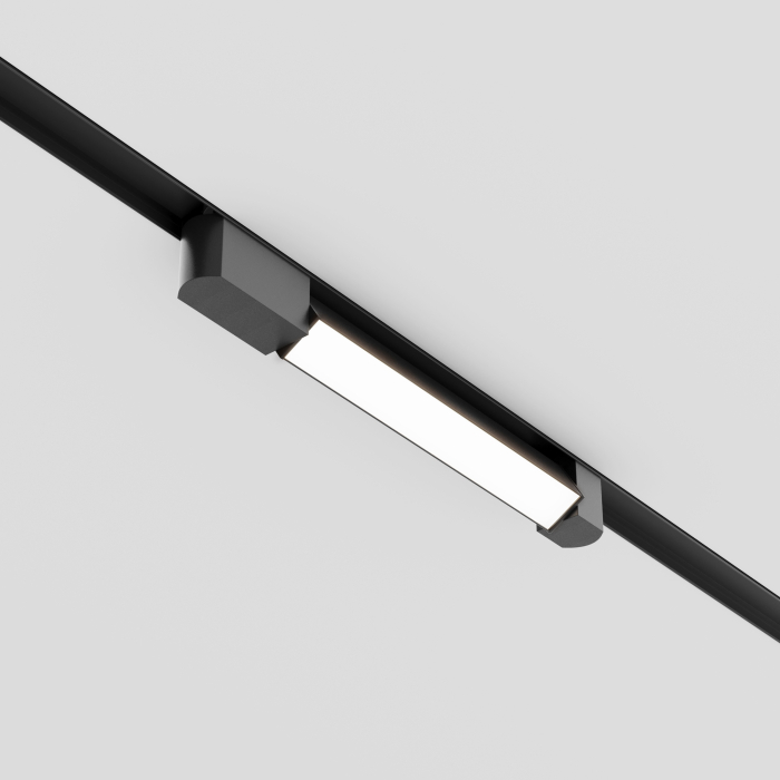 Corp de iluminat pe șină Bază Rotativă, Aluminiu și plastic Negru, 12W, MAYTONI TR104-1-12W4K-B-DE [5]