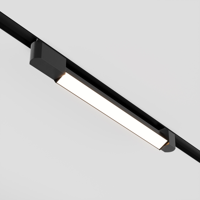 Corp de iluminat pe șină Bază Rotativă, Aluminiu și plastic Negru, 24W, MAYTONI TR104-1-24W3K-B-DE [5]