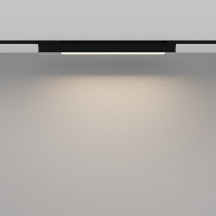 Corp de iluminat pe șină Bază Rotativă, Aluminiu și plastic Negru, 24W, MAYTONI TR104-1-24W4K-B-DE [6]