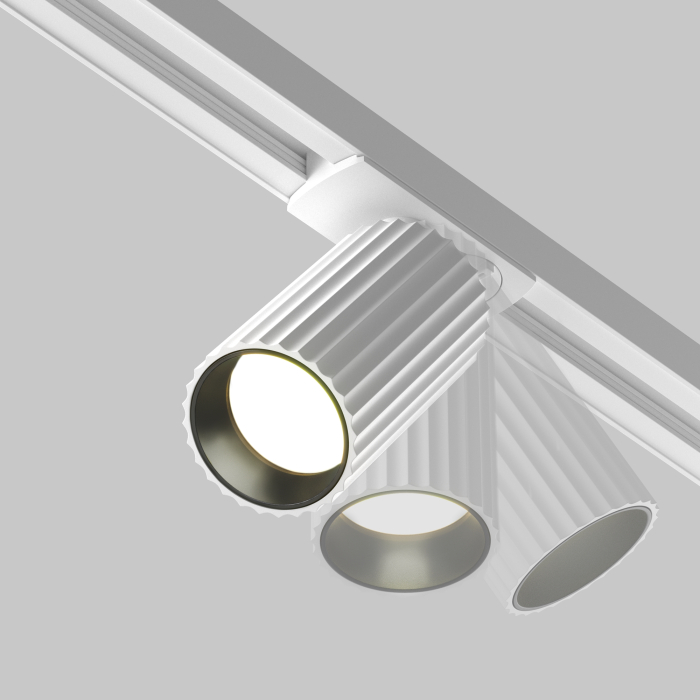 Corp de iluminat pe șină Calipso, Aluminiu Alb, 10W, MAYTONI TR218-1-GU10-W [9]