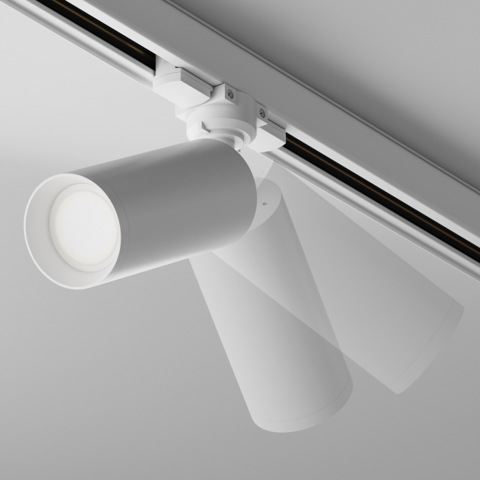 Corp de iluminat pe șină Focus, Aluminiu Alb, 10W, MAYTONI TR028-3-GU10-W [4]