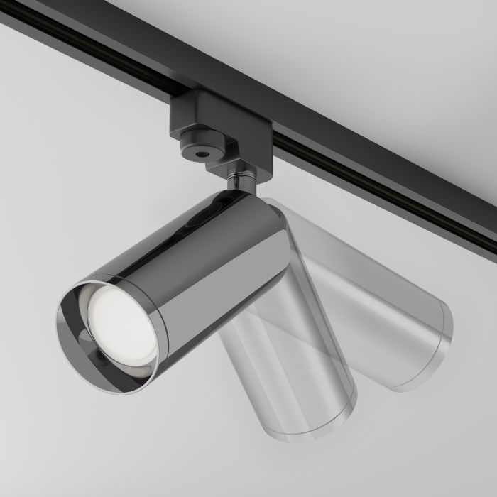 Corp de iluminat pe șină Focus, Aluminiu Negru, 10W, MAYTONI TR004-1-GU10-GF [8]