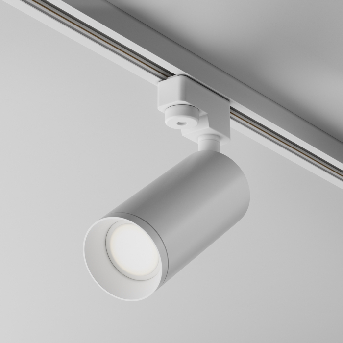 Corp de iluminat pe șină Focus, Aluminiu Negru, 10W, Maytoni TR004-1-GU10-W [5]