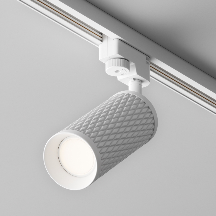 Corp de iluminat pe șină Focus Design, Aluminiu Alb, 10W, MAYTONI TR011-1-GU10-W [6]