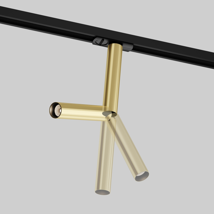 Corp de iluminat pe șină Focus Dual, Aluminiu Negru, 6W, MAYTONI TR142-1-6W3K-BS [10]