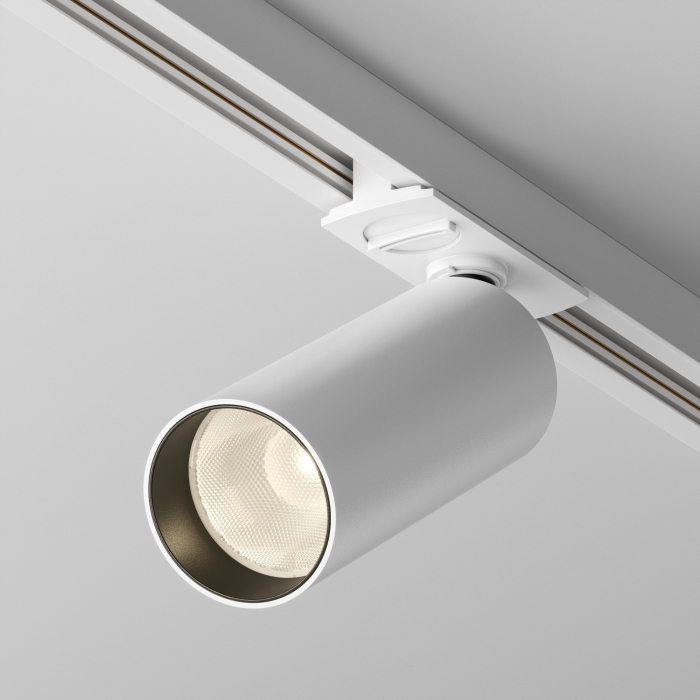 Corp de iluminat pe șină Focus LED, Aluminiu Alb, 12W, MAYTONI TR021-1-12W3K-W-D-W [5]