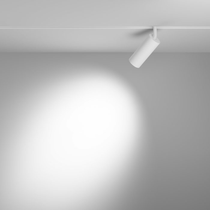 Corp de iluminat pe șină Focus LED, Aluminiu Alb, 12W, MAYTONI TR032-4-12WTW-S-DD2-W [5]