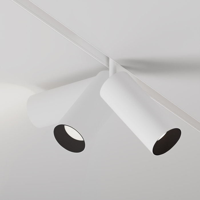 Corp de iluminat pe șină Focus LED, Aluminiu Alb, 20W, MAYTONI TR032-4-20W3K-S-DS-W [8]