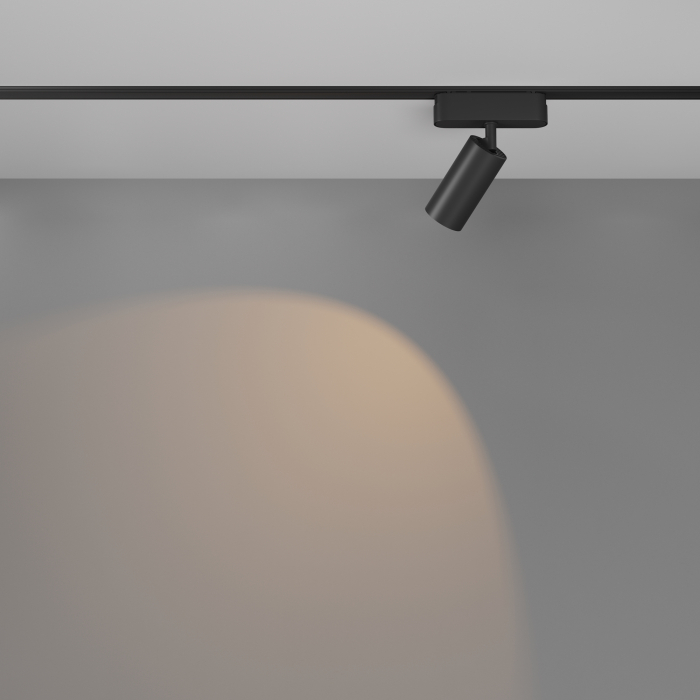 Corp de iluminat pe șină Focus LED, Aluminiu Negru, 12W, MAYTONI TR103-1-12W3K-M-B [7]