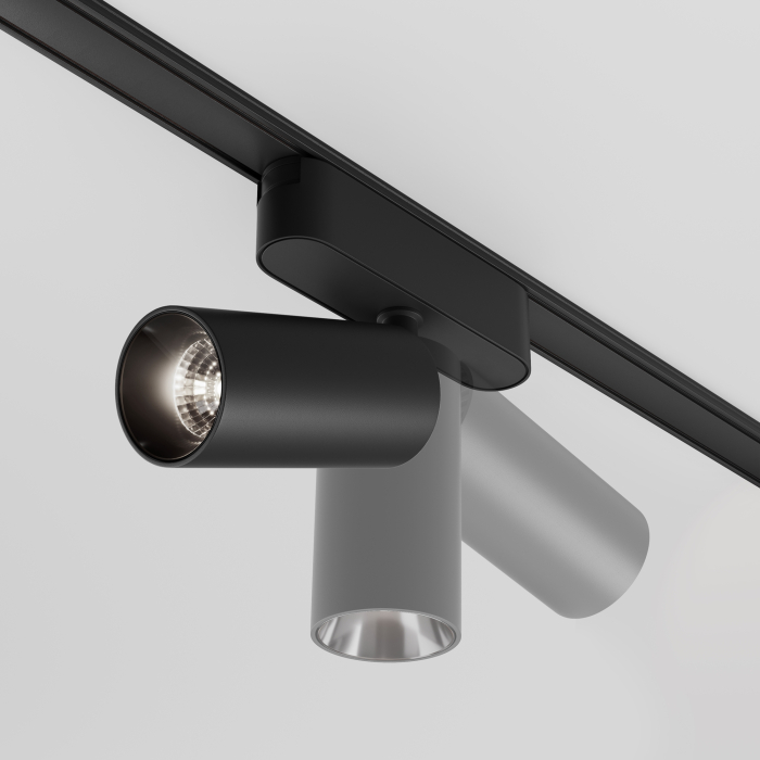Corp de iluminat pe șină Focus LED, Aluminiu Negru, 12W, MAYTONI TR103-1-12W4K-M-B [9]