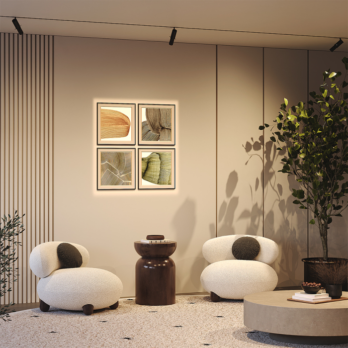 Corp de iluminat pe șină Gala, Aluminiu Negru, 10W, MAYTONI TR108-2-10W3K-B [6]