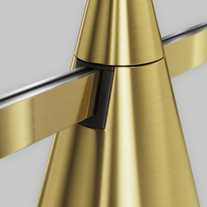 Corp de iluminat pe șină Keila, Aluminiu Alamă, 5W, MAYTONI TR146-1-5W2.7K-BS-DE [4]