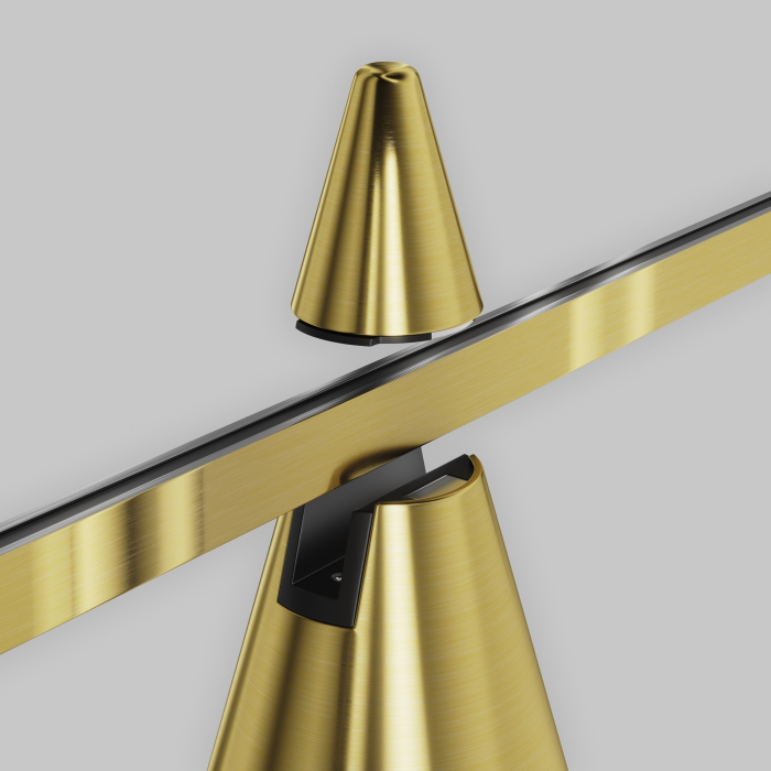 Corp de iluminat pe șină Keila, Aluminiu Alamă, 5W, MAYTONI TR146-1-5W2.7K-BS-DE [8]