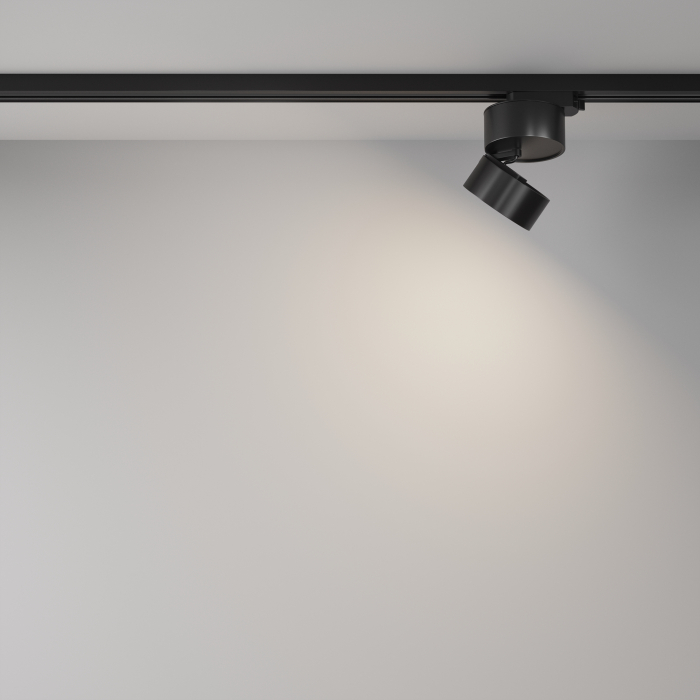 Corp de iluminat pe șină ONDA, Aluminiu Negru, 12W, MAYTONI TR007-1-12W4K-B [7]