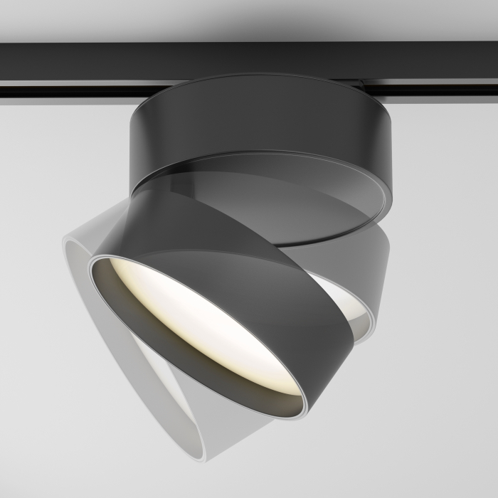 Corp de iluminat pe șină ONDA, Aluminiu Negru, 18W, MAYTONI TR007-1-18W3K-B [10]
